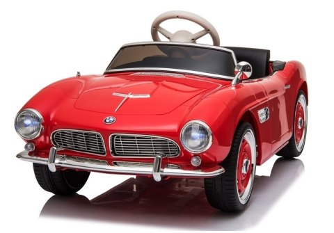 ND24_4600 Auto na Akumulator BMW Retro Czerwone Lakierowane 5907625583282