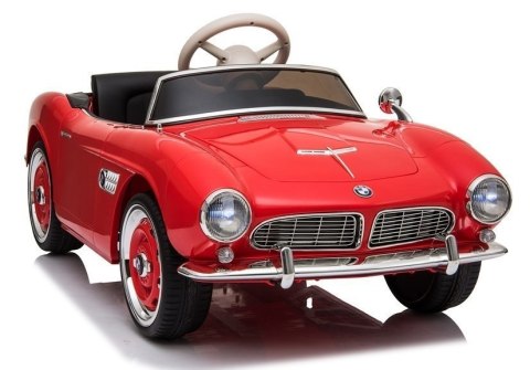 ND24_4600 Auto na Akumulator BMW Retro Czerwone Lakierowane 5907625583282