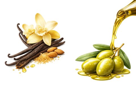 AURA Care Mydło Do Rąk Uzupełniające Wanilia i Olejek Migdałowy 1000 ml AHW-002-003