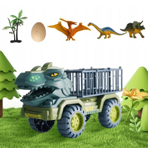 WOOPIE Ciężarówka Dinozaur Transporter Figurki