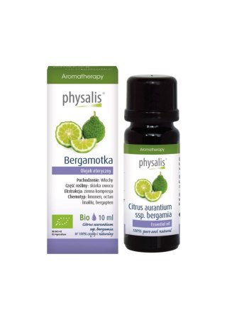 OLEJEK ETERYCZNY BERGAMOTKA ECO 10 ml - PHYSALIS