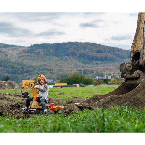 FALK Koparka Super Builder z Przyczepą i Akcesoriami 3-7 Lat