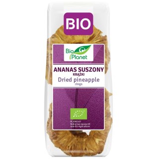 ANANAS SUSZONY KRĄŻKI BIO 100 g - BIO PLANET