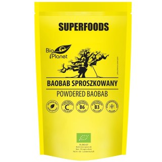 BAOBAB SPROSZKOWANY BIO 150 g - BIO PLANET SUPERFOODS