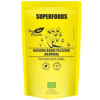 NASIONA BABKI PŁESZNIK (BŁONNIK) BIO 250 g - BIO PLANET SUPERFOODS