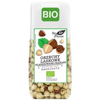 ORZECHY LASKOWE BLANSZOWANE PRAŻONE BIO 100 g - BIO PLANET