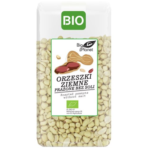 ORZESZKI ZIEMNE PRAŻONE BEZ SOLI BIO 350 g - BIO PLANET