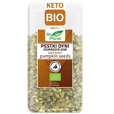 PESTKI DYNI CIEMNOZIELONE (UPRAWIANE W EUROPIE) BIO 350 g - BIO PLANET