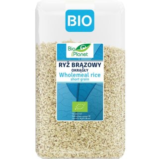 RYŻ BRĄZOWY OKRĄGŁY BIO 1 kg - BIO PLANET