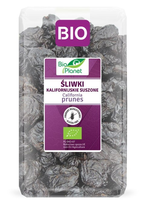 ŚLIWKI KALIFORNIJSKIE SUSZONE BEZGLUTENOWE BIO 1 kg - BIO PLANET