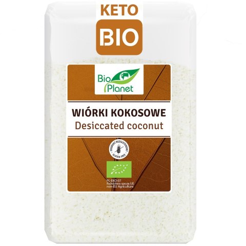 WIÓRKI KOKOSOWE BEZGLUTENOWE BIO 1 kg - BIO PLANET