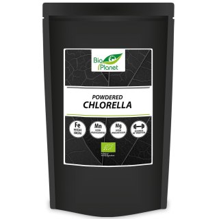 CHLORELLA SPROSZKOWANA BIO 500 g - BIO PLANET INTERNATIONAL