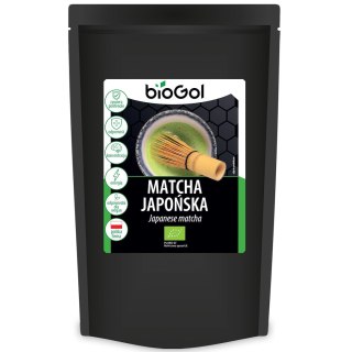 HERBATA ZIELONA MATCHA JAPOŃSKA BIO 100 g - BIOGOL