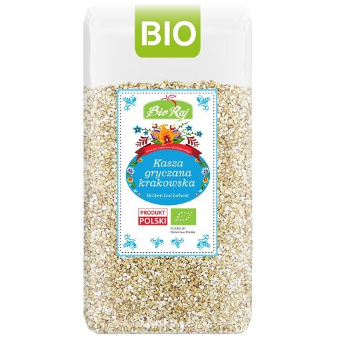 KASZA GRYCZANA KRAKOWSKA NIEPALONA BIO (POLSKA) 500 g - BIO RAJ