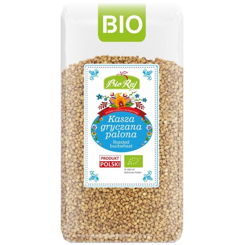 KASZA GRYCZANA PALONA BIO (POLSKA) 500 g - BIO RAJ