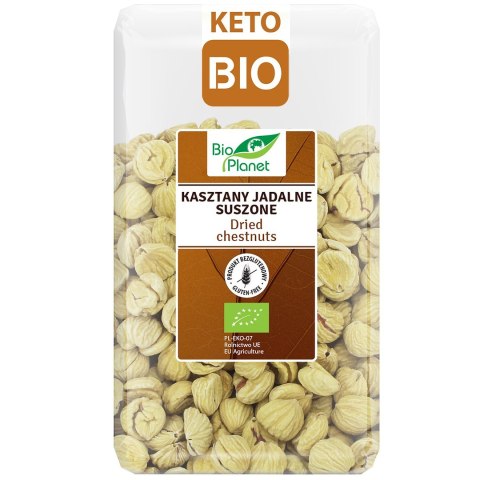 KASZTANY JADALNE SUSZONE BEZGLUTENOWE BIO 1 kg - BIO PLANET