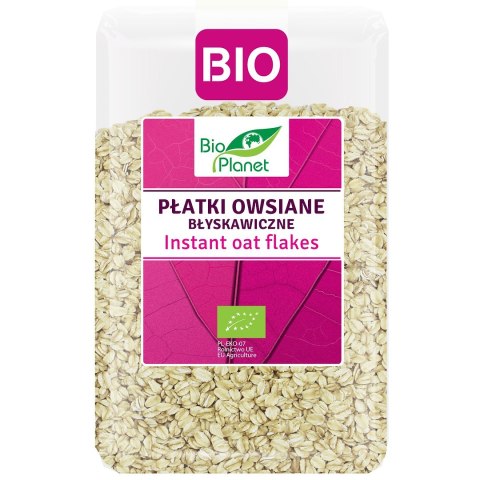 PŁATKI OWSIANE BŁYSKAWICZNE BIO 1 kg - BIO PLANET