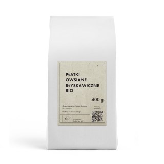 PŁATKI OWSIANE BŁYSKAWICZNE BIO 400 g - THE PLANET