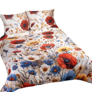 Pościel satyna bawełniana 12412/140x200+1posz.50x70 SATYNLOVE PREMIUM