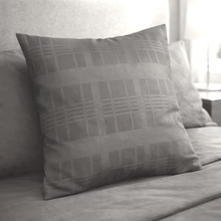 Poszewka satyna bawełna MARSELA GREY/40x40 EXCLUSIVE
