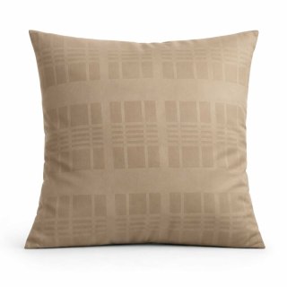 Poszewka satyna bawełna MARSELA LIGHT BROWN/40x40 EXCLUSIVE