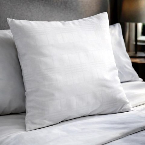 Poszewka satyna bawełna MARSELA WHITE/40x40 EXCLUSIVE