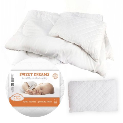 Kołdra 100x135 + poduszka 40x60 Classic Baby