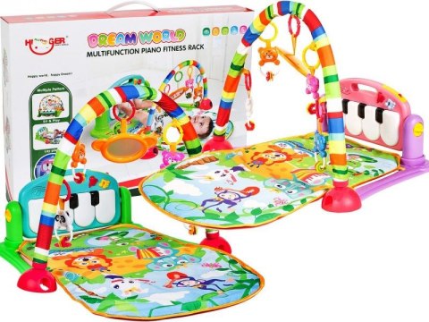 ND21_105982 Mata edukacyjna z pianinkiem światło dźwięk