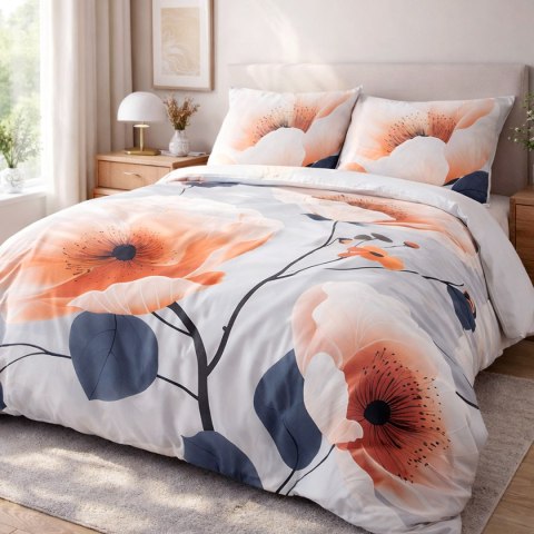 Pościel satyna bawełniana 12409/220x240+2posz.50x70 SATYNLOVE PREMIUM