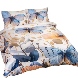 Pościel satyna bawełniana 12410/200x200+2posz.50x70 SATYNLOVE PREMIUM