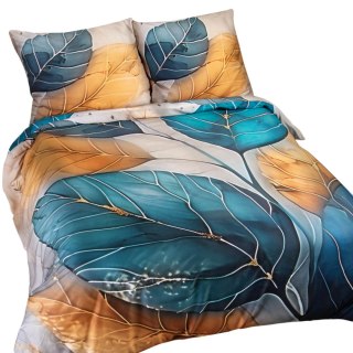 Pościel satyna bawełniana 12411/220x240+2posz.50x70 SATYNLOVE PREMIUM