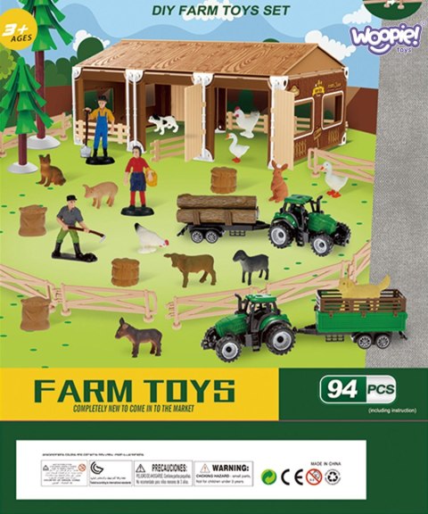 WOOPIE Zestaw Mały Farmer XL Figurki Gospodarstwo