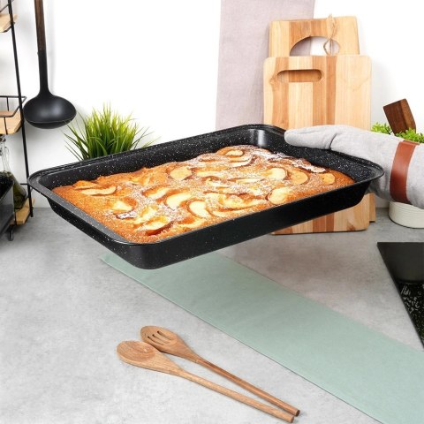 Brytfanna Granitowa VILDE 47,5 x 32 x 5,5 cm Stal Węglowa do 230°C