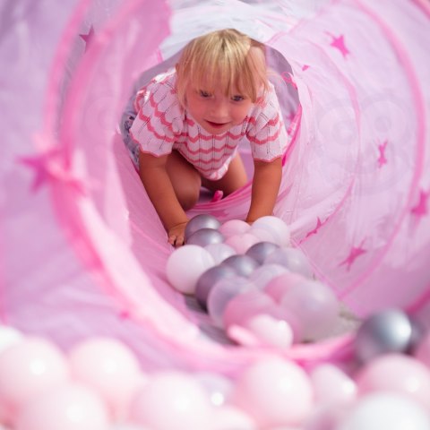 WOOPIE Namiot 3w1 Pałac Księżniczki XXL Domek Tunel Suchy Basen