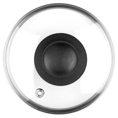 Pokrywka Szklana Żaroodporna Odpowietrznik 12 cm VILDE Zmywarka