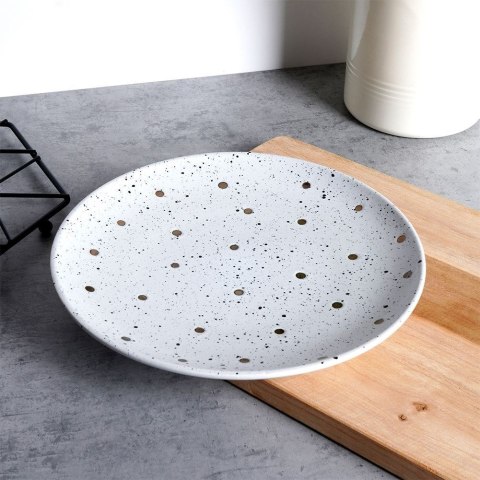 Talerz Obiadowy Płytki Ceramiczny Ozdobny Solidny SIAKI COLLECTION 26,5 cm