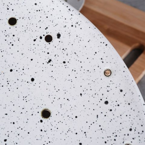 Talerz Obiadowy Płytki Ceramiczny Ozdobny Solidny SIAKI COLLECTION 26,5 cm