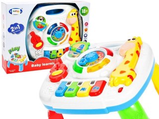 ND21_105737 Stolik edukacyjny panel Żyrafka + organki