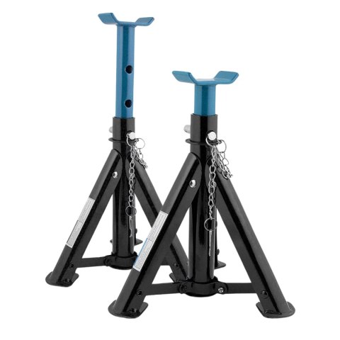 Podpórki warsztatowe Regulowane Składane 2000 kg 2szt Stabilne