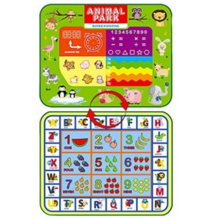 WOOPIE Mata Wodna do Malowania 2w1 XXL Dwustronna Zwierzęta