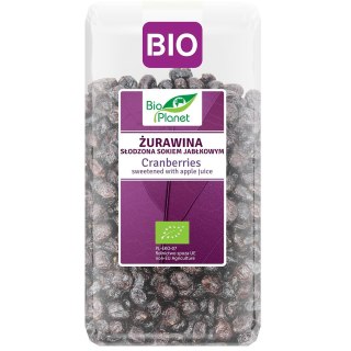 ŻURAWINA Z SOKIEM JABŁKOWYM BIO 400 g - BIO PLANET