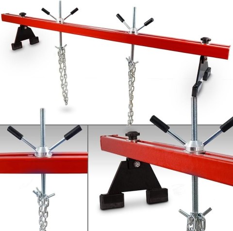 Belka do podwieszania silnika do 500 kg czerwona