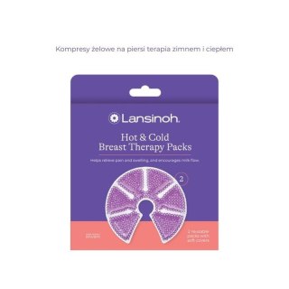 0015 ZESTAW DO TERAPII PIERSI - KOMPRES ŻELOWY LANSINOH