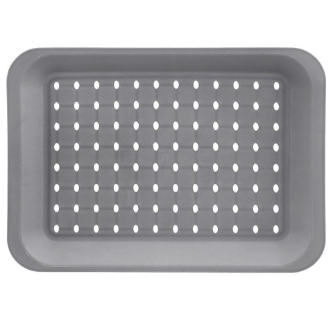 Taca do Serwowania Antypoślizgowa 33 x 23 cm ORION Tworzywo Szara