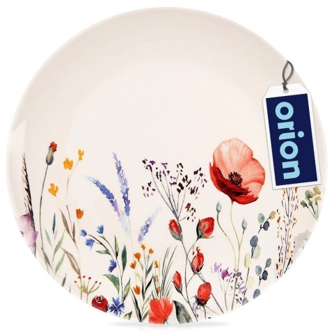 Talerz Obiadowy Płytki Porcelanowy MAKI 27 cm ORION Wzór Polne Kwiaty