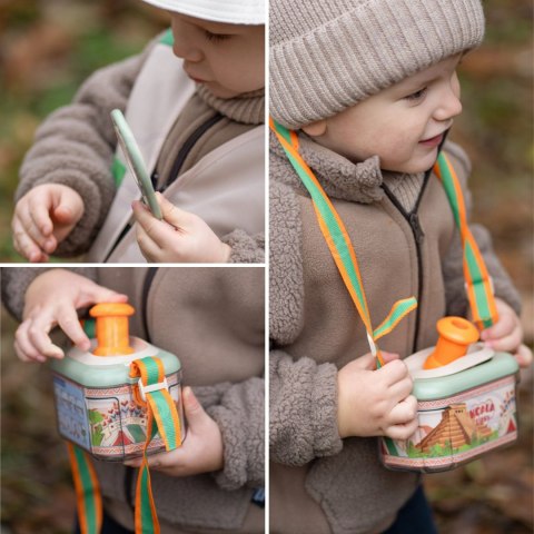 WOOPIE Discovery Zestaw Małego Odkrywcy Lornetka Kompas Siatka na Owady Motyle Latarka