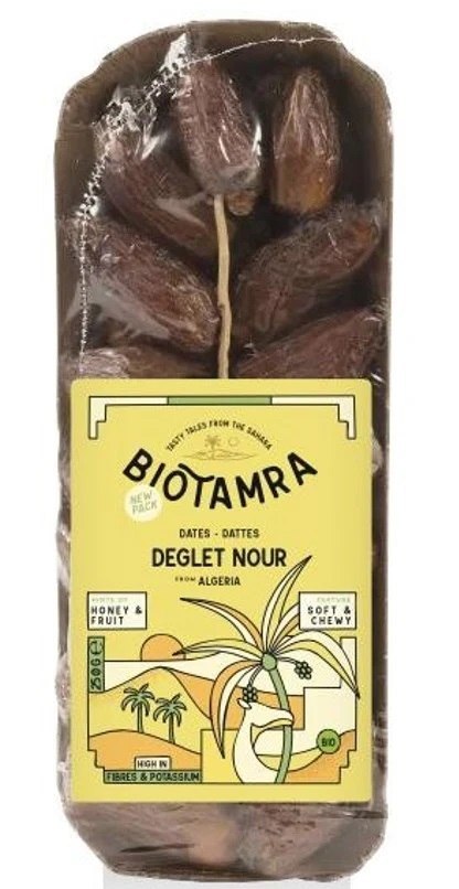 DAKTYLE SUSZONE Z PESTKĄ BIO 250 g - BIOTAMRA