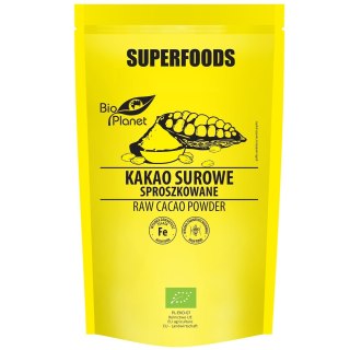 KAKAO SUROWE SPROSZKOWANE BIO 150 g - BIO PLANET SUPERFOODS