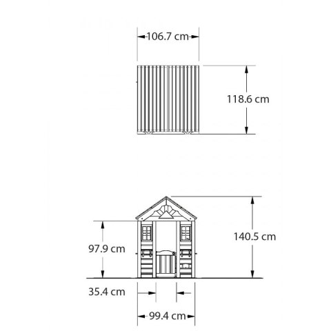 Drewniany Domek ogrodowy Timberlake Backyard Discovery