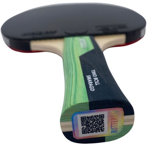 ND05_R3287 Rakietka do ping ponga Butterfly Smaragd